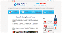 Desktop Screenshot of drpipe.ca